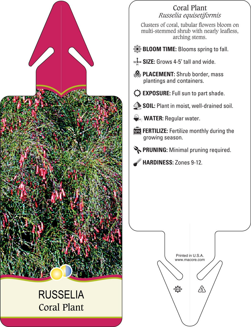 Macore- Stakes, Tags, & Labels for the Horticulture Industry Macore- Stakes, Tags, & Labels for the Horticulture Industry